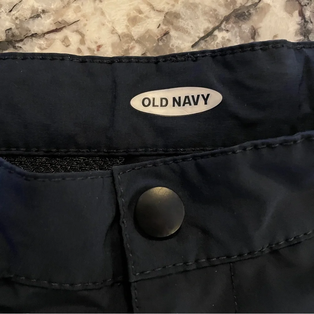 OLD NAVY Boys Navy Blue Polyester Spandex Stretch Shorts 8